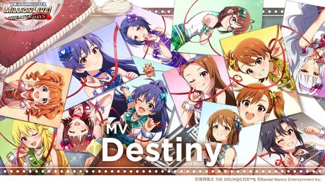 【ミリシタ】ゲーム内楽曲『Destiny』MV【アイドルマスター】
