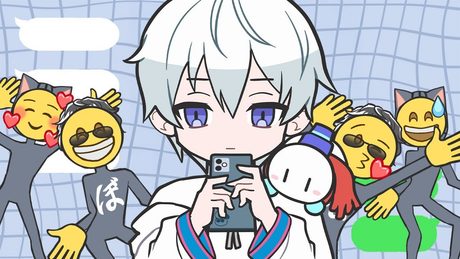 【歌ってみた】お返事まだカナ💦❓おじさん構文😁❗️ / 雨衣【ドズル社 / おらふくん】 - サムネイル