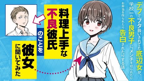 【尊い…】ダイエットに成功した彼女(CV:中島由貴)に料理上手な不良彼氏のことを聞いてみた『デブでブタ扱いされてた底辺女が、学校一の不良男子に、メンチを切られたりお弁当を作られたり告白されたりする話』