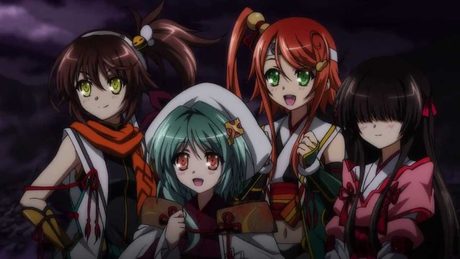 戦国†恋姫 ～乙女絢爛☆戦国絵巻～フルアニメーション・ロングサイズ・オープニングムービー
