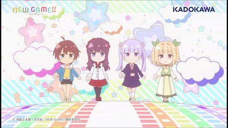TVアニメ「NEW GAME!!」エンディングテーマ「JUMPin' JUMP UP!!!!」試聴動画