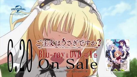 ご注文はうさぎですか？BD&DVD第1巻CM〜シャロ〜