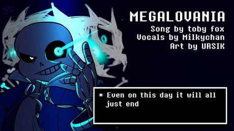 MEGALOVANIA | Undertale FanVocal