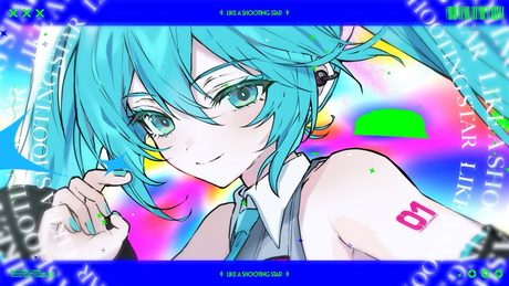 Like a Shooting Star / Crusher feat. 初音ミク