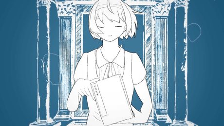【うみゃ/ umya】靑い解体新書 / Human Anatomy Blueprint