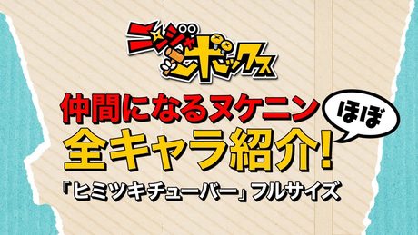 仲間になるヌケニン(ほぼ)全キャラ紹介!「ヒミツキチューバー」フルサイズ【ニンジャボックス】