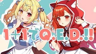 1+1でQ.E.D.!!/星川サラ&ラトナ・プティ【歌ってみた】