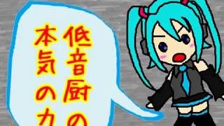 【初音ミク】低音厨音域テスト【オリジナルPV】