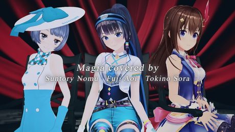 Magia / Kalafina (Covered by 富士葵×ときのそら×燦鳥ノム)【歌ってみた】