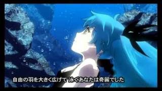 ゆうゆ feat.初音ミク「深海少女」 MV (Deep Sea Girl /심해소녀) with translation