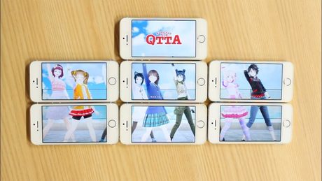 ★スマホ7台連動ムービー★ QTTA(クッタ)× GEMS COMPANY「バレンタインイブ」
