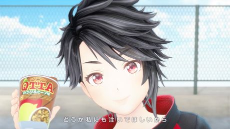 ④QTTA(クッタ)× GEMS COMPANY「バレンタインイブ」わさび&ビーフ味担当:赤羽ユキノ