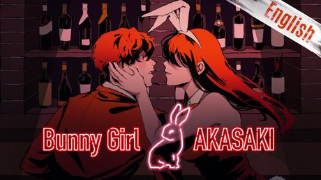 【AKASAKI】Bunny Girl - English(Lyric Video)