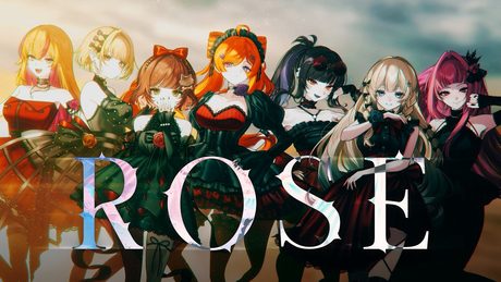 【ストグラメンツで歌ってみた】ROSE／HANA covered by バル子 煌イヴ 鈴鳴すばる こはならむ SUGAROCK ヲタみん 夜巡ハナ - サムネイル