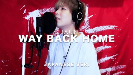 Way Back Home (웨이백홈) / SHAUN Japanese Lyric ver. ( cover by SG )
