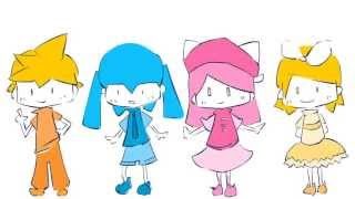 【初音ミク＆桃音モモ＆鏡音リンレン】とてたてとてた！【オリジナル】