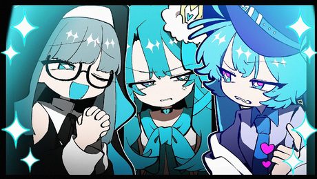 ミクだし/ 初音ミク→ 初音ミク→ 初音ミク