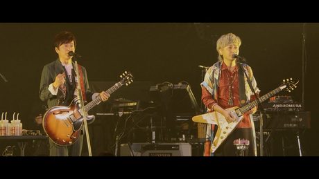 ポルノグラフィティ『プッシュプレイ』（20th Anniversary Special LIVE “NIPPONロマンスポルノ‘19〜神vs神〜”DAY1)