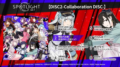 【SPOTLIGHT vol.1】明日への扉／神楽めあ×花鋏キョウ【ワンコーラスPV】