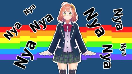 【#NIJINYANJI】Nyanyanyanyanyanyanya!【@HonmaHimawari 】