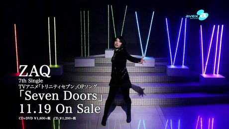 ZAQ / TVアニメ「トリニティセブン」オープニングテーマソング「Seven Doors」 PV(Short Ver.)