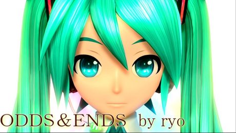 [60fps Full風] ODDS&ENDS - Hatsune Miku 初音ミク Project DIVA Arcade English lyrics Romaji subtitles PDA