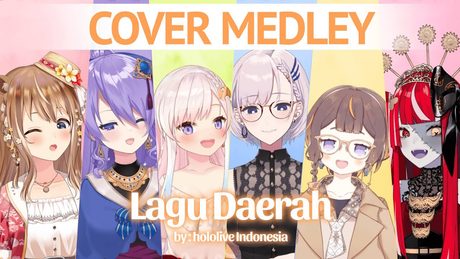 Virtual Medley Lagu Daerah - hololive ID [Cover]