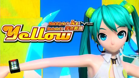 [60fps Full] Yellow イエロー- Hatsune Miku 初音ミク Project DIVA ドリーミーシアター English lyrics Romaji subtitles