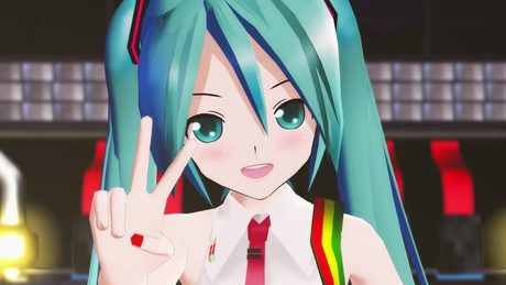 アイドルな初音ミクがしゃべって歌う曲『アイドルを咲かせ』MMD anime PV