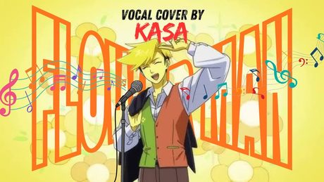 DELTARUNE Flower Man | KASA ENG Vocal Cover with Lyrics | Boss Fight Footage