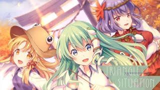 【東方ボーカルMV】TRIANGLE▽SITUATION/紺碧studio【ネイティブフェイス/信仰は儚き人間の為に/神さびた古戦場~Suwa Foughten Field】