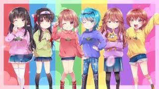 おそ松さん☆『全力バタンキュー』女子６人で歌ってみたver.利松雲雷紗菜