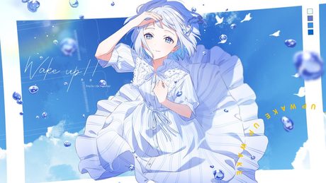 【学マス】葛城リーリヤ 誕生日記念Single「Wake up!!」- Game Sizeリリックビデオ #CD予約受付中！【アイドルマスター】