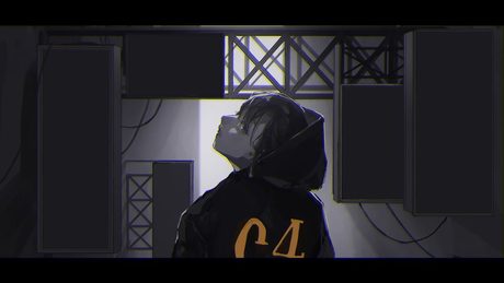絶え間なく藍色 / 緑仙 Cover